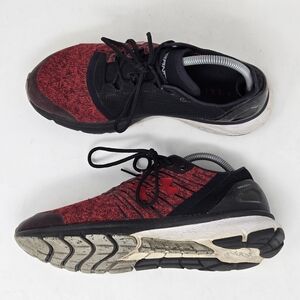Under Armour Mens Charged Bandit 2 1273951-600 Red Running Shoes Sneakers Size 9